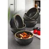 Merkloos / Sans marque Hermia Concept - 6 Bols noirs - D.10 cm T.U