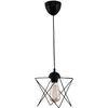 SPLENDOUR LIGHTING Sheen - Suspension Beyaz noire - 60 cm T.U