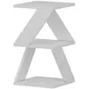 Calicosy - Bout de canapé 3 niveaux H50 cm - ALBENI - Blanc TU