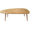 MENZZO Table basse Tiki 115x50cm Bois massif clair