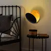SHEEN LIGHTING Cotecosy - Applique murale desing Wando D25cm Noir et Bronze