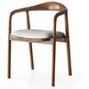 Wooden Art - Chaise PA gris clair - 52x77x51 cm T.U