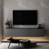 Hanah Home Meuble Tv Suspendu En Aggloméré Neon