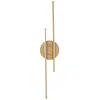 MENZZO Applique murale Glorona H86cm Métal Or