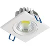 Spot led downlight carré blanc 5W (Eq. 50W) Dim 90x90mm - Blanc