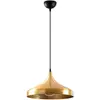 EMOB Le lustre Tatum combine un superbe design noir doré avec une fonction de hauteur réglable, un corps en fer durable et un indice d...
