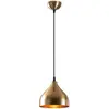 Opviq Cotecosy - Suspension géode martelée Laterna 114cm Métal Or antique
