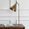 Opviq Lampe à poser Sivani MR-610, or antique, métal, hauteur 50 cm
