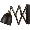 BYmeubello Opviq - Applique murale Sivani noir/vintage - 15x(35 - 62) cm T.U