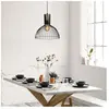 Opviq Suspension Fellini MR-672, noir, métal, Ø 38 cm