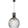 Opviq Suspension Fellini MR-756 à 1 lampe Ø 38cm noir