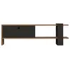 CONCEPT1 Ova Chêne Anthracite 120 x 36,8 x 25 835PUQ3030