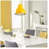 Opviq Suspension Saglam 3729, jaune, fer, Ø 32 cm