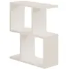 EMOB Hanah Home - Table d'appoint Zet blanche - 45x51.4x17 cm OS