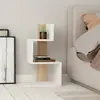 Woody Fashion Calicosy - Table de chevet blanc et décor bois chêne L42 cm - ROSIE - Blanc TU