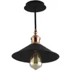 SHEEN LIGHTING Suspension 1 lampe Hatilde Métal Noir et Or antique