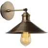 Opviq Applique murale Berceste N-664, or antique, fer, Ø 24 cm