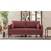 Atelier del Sofa - Canapé 2 places Bella rouge - 177x85x81 cm T.U