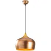 Opviq - Suspension Berceste dorée - 30x30x123cm T.U