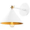 Opviq - Applique murale Berceste blanc - 19x26x20cm T.U