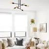 SHEEN LIGHTING Suspension 3 bras 6 lampes Dumpling 50cm Métal Blanc TU