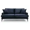 MENZZO CONCEPT1 Papira 2 places bleu marine 175 x 90 x h88 560ARE1505