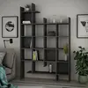 BOBOCHIC Calicosy - Etagère 18 tablettes H188 cm - Manco - Gris anthracite TU