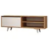 UB DESIGN en chêne Maku, blanc 120 x 47 x 35 811MDD3007