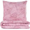 Elizabed - Parure Housse de couette  Best rose 140x200 cm
