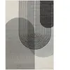Novatrend Tapis moderne tissé plat gris 120x170 cm