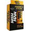 NISHMAN P1 Poudre volumatrice matifiante, pour coiffure, 20 g