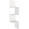 Homitis - Étagère Corner blanche - 25x105.4x22 cm OS