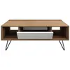 CONCEPT1 Mistico noyer blanc 120 x 60 x h45,6cm 788DEC4031