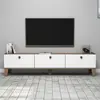Meuble TV Almaren - EMOB - Blanc - 178 cm - 34 cm - 44 cm
