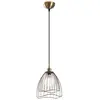 MENZZO Suspension filaire Futer D25cm Métal Or antique