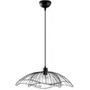 OPVIQ Cotecosy - Suspension filaire fleur Futer D50cm Métal Noir