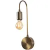 Cotecosy - Applique murale col de cygne Carminis Métal Or antique