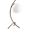 Opviq Lampe à poser Yay 5012, brun, verre opalin, hauteur 43 cm