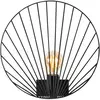SPLENDOUR LIGHTING Applique murale coquille filaire Mariscos D30cm Métal Noir