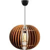 Opviq - Suspension Sphere big marron clair - 33x36 cm OS