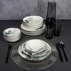 MENZZO Hermia Concept - Service de table en Porcelaine multicolore - 24 pièces T.U