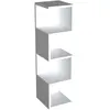MENZZO Étagère bibliothèque design Margon L25cm Blanc