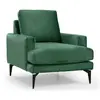 Atelier del Sofa - Fauteuil Papira vert - 80x90x88 cm T.U