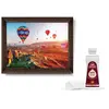 Coffret : Cadre, Colle et Puzzle 1000 pièces : Les Dernières Lumières de Cappadoce