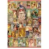 Puzzle 1500 pièces : Collage d'affiches Art Nouveau
