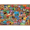 Puzzle 1500 pièces - ART PUZZLE - Voyageur du monde - 85x60 cm - Pour adultes - Thème voyage