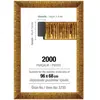 Cadre pour puzzle de 2000 pièces - 30 mm : Doré