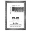 Cadre pour puzzle de 500 pièces - 30 mm : Argent