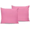 En Vogue - 2 Taies d'oreiller en coton roses 60x60 cm