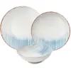 HERMIA Mioli - Service de table en Porcelaine multicolore - 24 pièces T.U